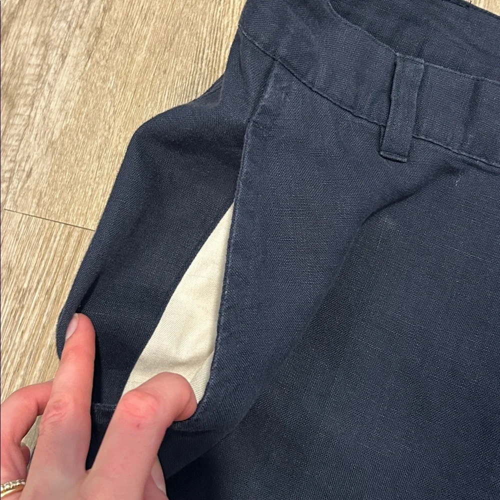 Jos.A.Bank 100% Linen Men’s Pant Navy 34x29 - Picture 6 of 9